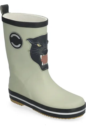 Mikk-Line 3D Patch Wellies Green