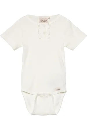Minymo Body Ss Rib White
