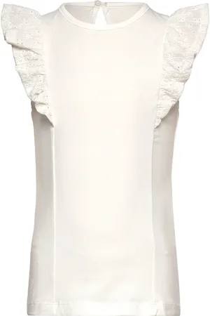 Creamie Top Ns Lace White