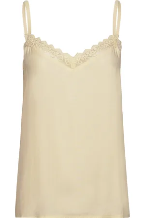 Lollys Laundry Vianell Top Sl Yellow
