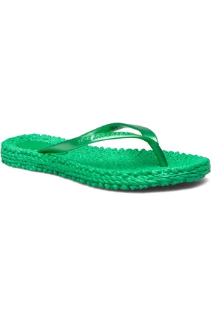 Ilse Jacobsen Flip Flop With Logo Green