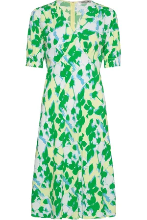 Diane von Furstenberg Dvf Jemma Dress Green