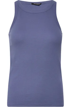 Bruuns Bazaar Katybb Rib Tank Top Blue