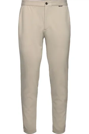 Calvin Klein Comfort Knit Tapered Pant Beige