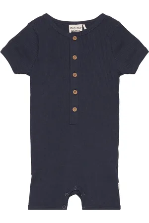 Minymo Suit Ss Rib Navy