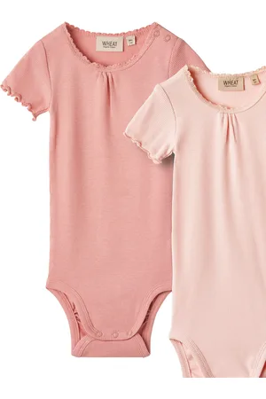 WHEAT 2 Rib Body S/S Edna Pink