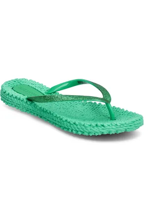 Ilse Jacobsen Flip Flop With Glitter Green