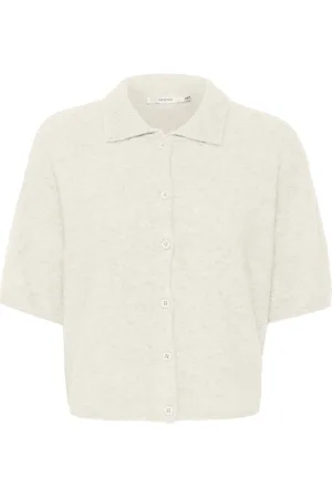 Gestuz Alphagz Tee Cardigan Cream