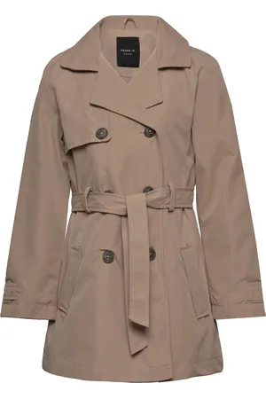 NAME IT Nkfmadelin Trench Coat Brown