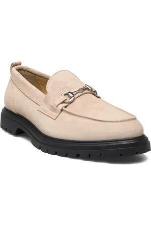 Bianco Biagil Snaffle Loafer Suede Beige