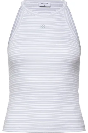 Filippa K Striped Tank Blue