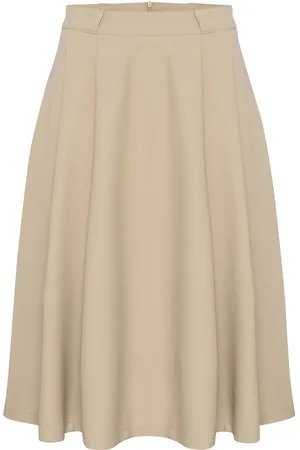 My Essential Wardrobe Meganmw Skirt Beige