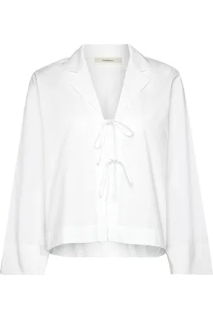INWEAR Helveiw Cropped Shirt White