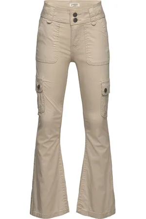Lindex Trousers Freja Twill Beige