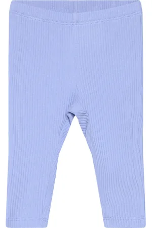 Lindex Leggings Basic Rib Blue