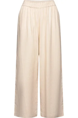 ONLY Onltokyo Hw Linen Blend Pant Pnt Noos Cream