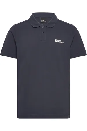 Jack Wolfskin Essential Polo M Blue