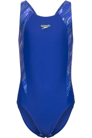 Speedo Girls Hyperboom Splice Muscleback Blue
