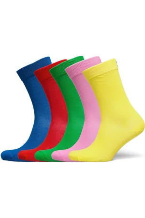 Happy Socks 5-Pack Solid Socks Yellow