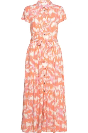 Soaked in Luxury Slarjana Maxi Dress Ss Orange