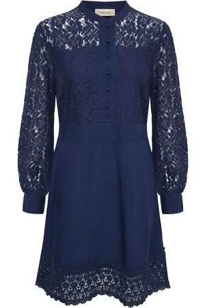 Cream Crmilla Kaspis Dress - Zally Fit Navy