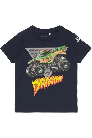 NAME IT Nmmfeodor Monsterjam Ls Top Box Vde Navy