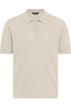 Only & Sons Onswyler Life Reg 14 Ss Polo Knit Noos Beige