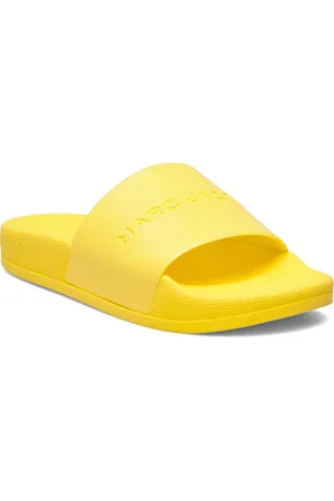 Marc Jacobs Aqua Slides Yellow