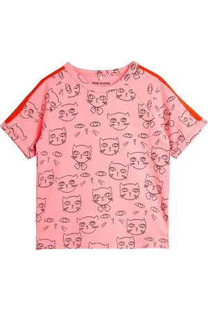 Mini Rodini Cathlethes Aop Ss Tee