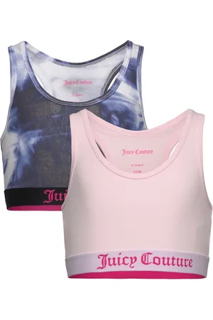 Juicy Couture Crop Top 2Pk Hanging Patterned