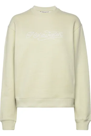 Holzweiler Evoke Embroidery Crew Green