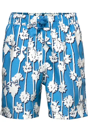 Björn Borg Borg Print Swim Shorts Blue