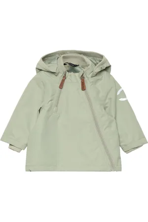 Mikk-Line Polyester Baby Jacket Green