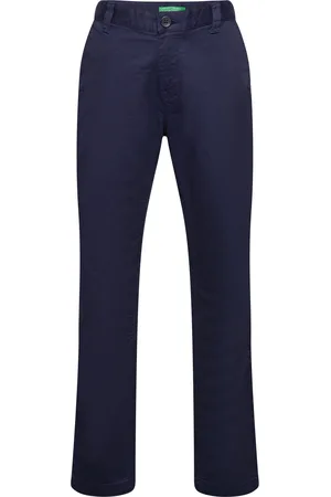 Benetton Trousers Navy