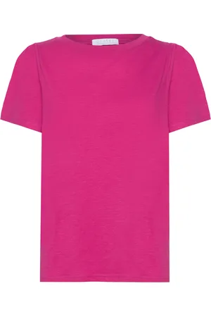 Coster Copenhagen T-Shirt With Pleats Pink