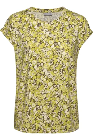 FRANSA Frseen Tee 1 Yellow
