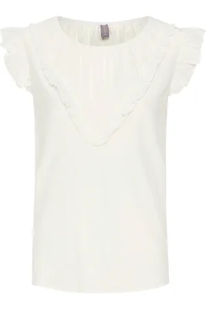 Culture Cuasmine Ss Blouse White