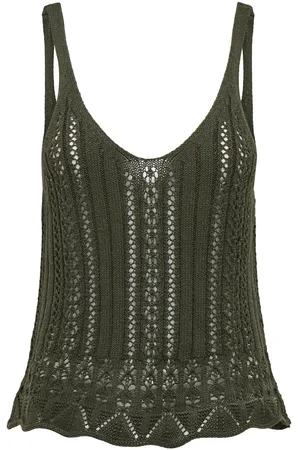 ONLY Onllyzet Life S/L Top Knt Noos Green