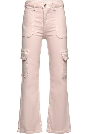 MANGO Pocket Cargo Jeans Pink