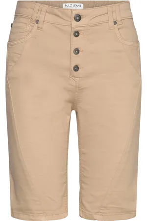 Pulz jeans Pzrosita Hw Shorts Cream