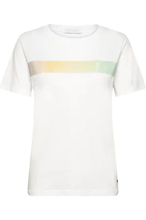 Coster Copenhagen T-Shirt With Gradient Stripe - Mid