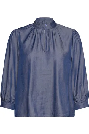 Minus Mskelsy 3/4 Sleeve Blouse Navy