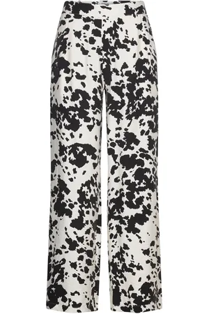 MSCH Mschkaralynn Pants Aop Black