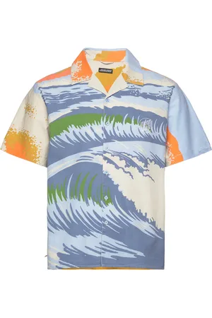 Santa Cruz Water View S/S Shirt Blue