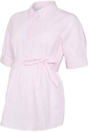Mama;licious Mlleticia 2/4 Wo Shirt 2F Pink