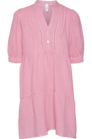 VERO MODA Vmnatali 2/4 Lace Short Dress Wvn Girl Pink