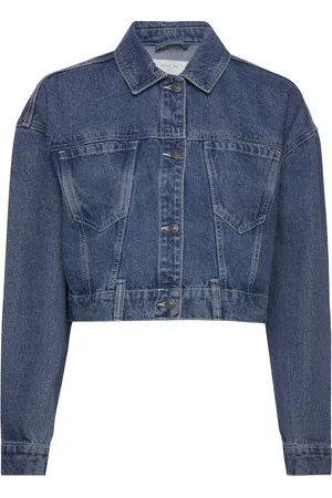 Noisy May Nmronja L/S Crop Dnm Jacket Vi433Mb Noos Blue