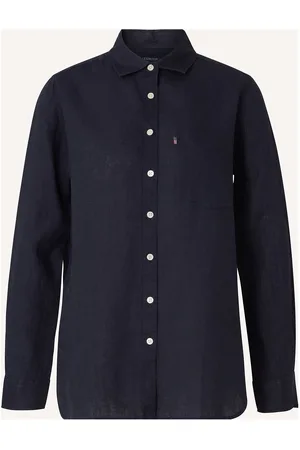 Lexington Isa Linen Shirt Blue
