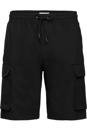 Resteröds Cargo Shorts Lightweight Black