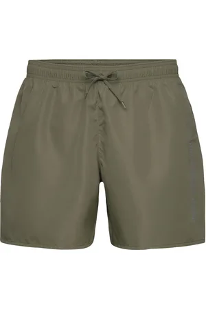 EA7 Mens Woven Boxer Green